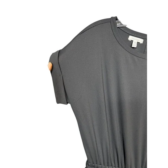 Maurices Gray Traveler Jumpsuit XS Tapered Jogger Athleisure Pockets - Picture 11 of 16